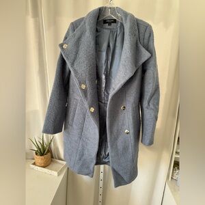 Kenneth Cole Wool Blend Bouclé Coat FINAL PRICE NO OFFERS CONSIDERED